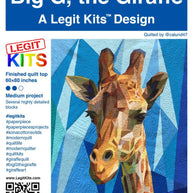 LK-PT002 Big G Foundation Paper Pieced Pattern