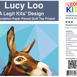 LK-PT027 Lucky Loo Foundation Paper Pieced Pattern