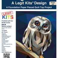 LK-PT060 Big Hooter Foundation Paper Pieced Pattern