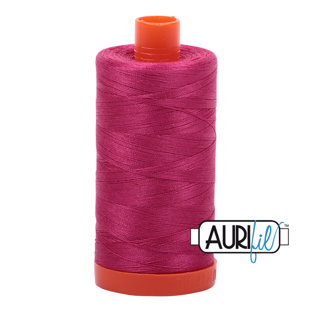 Aurifil 50wt Cotton Thread - 1100 Red Plum 1300m