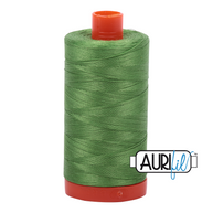 Aurifil 50wt Cotton Thread - 1114 Grass Green 1300m