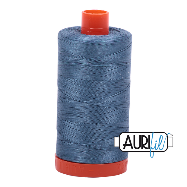 Aurifil 50wt Cotton Thread - 1126 Blue Grey 1300m