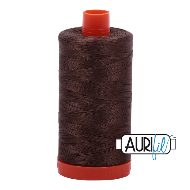 Aurifil 50wt Cotton Thread - 1140 Bark 1300m