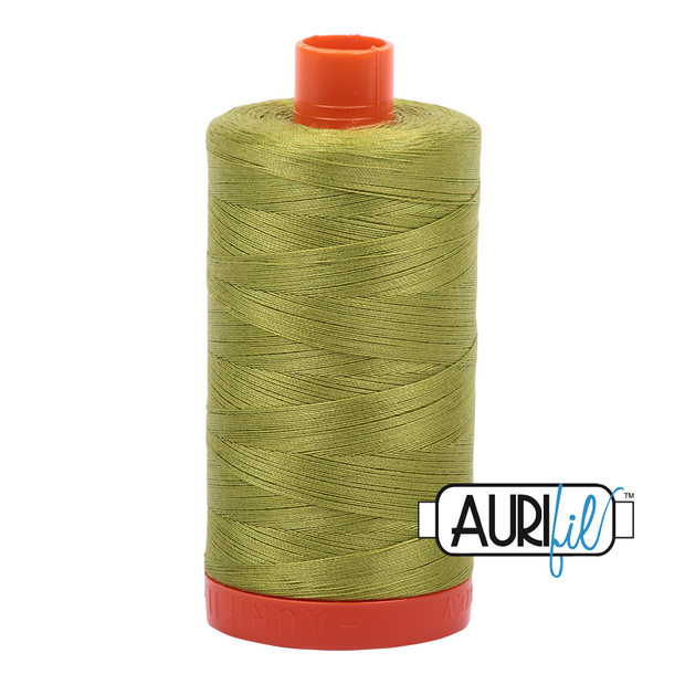 Aurifil 50wt Cotton Thread - 1147 Light Leaf Green 1300m