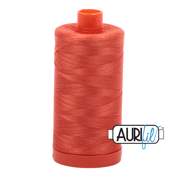 Aurifil 50wt Cotton Thread - 1154 Dusty Orange 1300m
