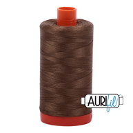 Aurifil 50wt Cotton Thread - 1318 Dark Sandstone 1300m