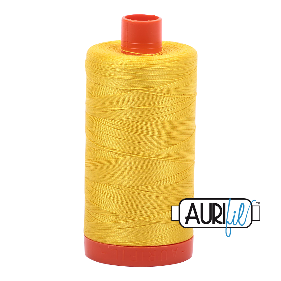 Aurifil 50wt Cotton Thread - 2120 Canary 1300m