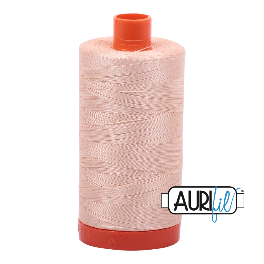 Aurifil 50wt Cotton Thread - 2205 Apricot 1300m