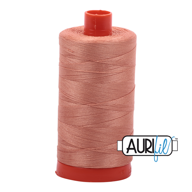 Aurifil 50wt Cotton Thread - 2215 Peach 1300m