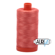 Aurifil 50wt Cotton Thread - 2225 Salmon 1300m