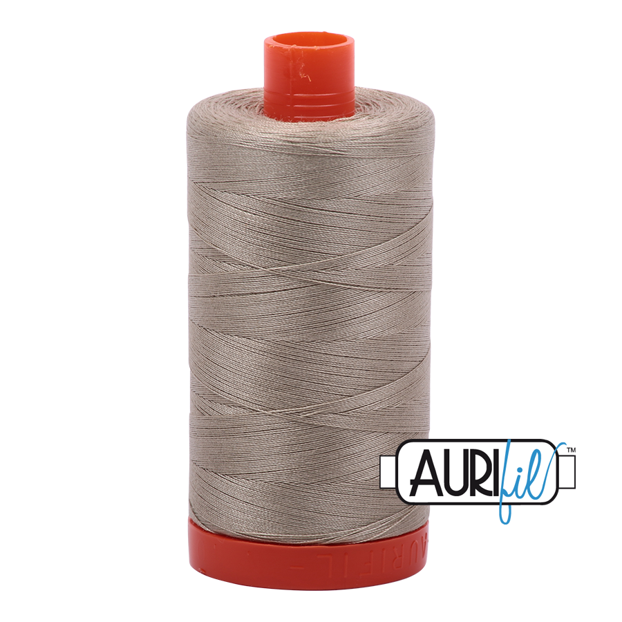 Aurifil 50wt Cotton Thread - 2324 Stone 1300m