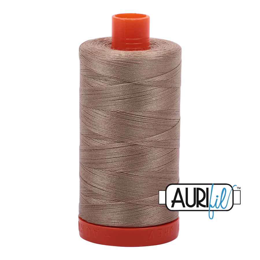 Aurifil 50wt Cotton Thread - 2325 Linen 1300m