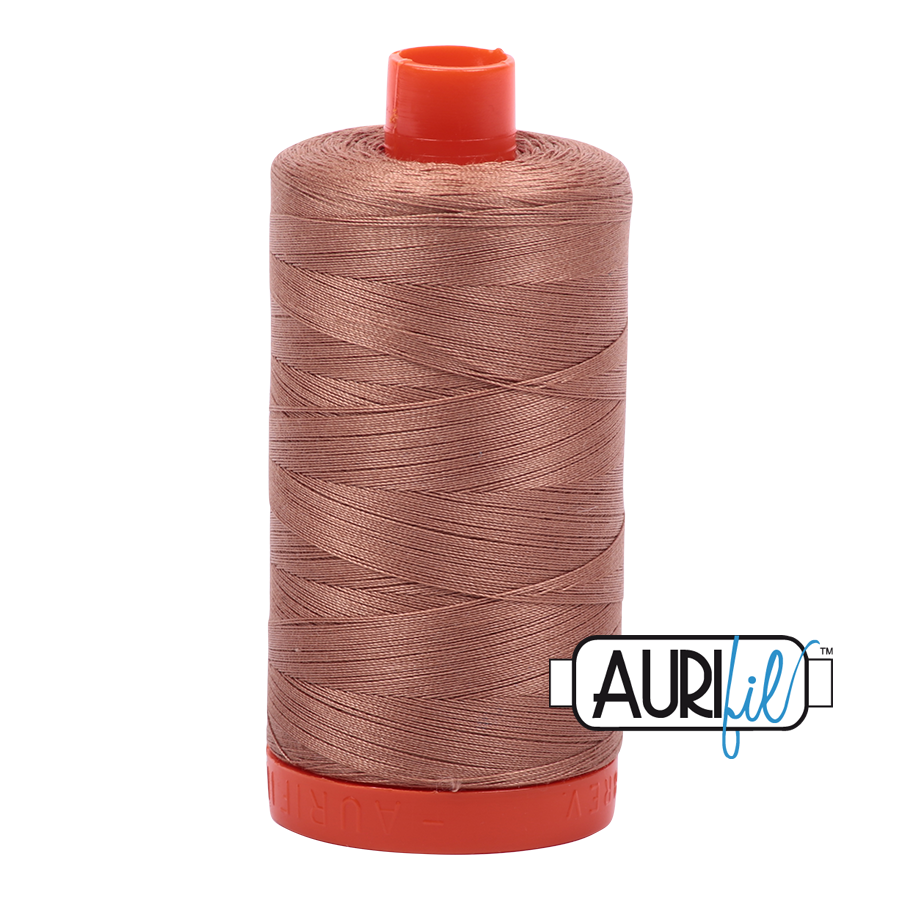 Aurifil 50wt Cotton Thread - 2340 Café au Lait 1300m