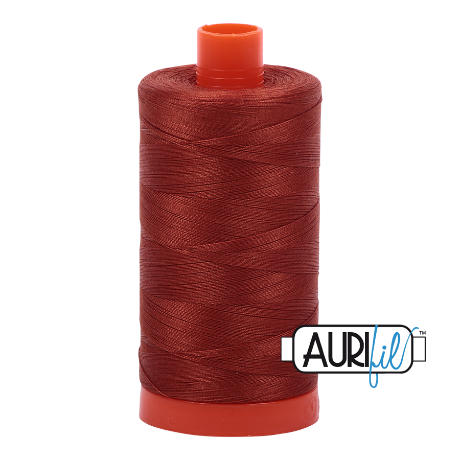 Aurifil 50wt Cotton Thread - 2350 Copper 1300m