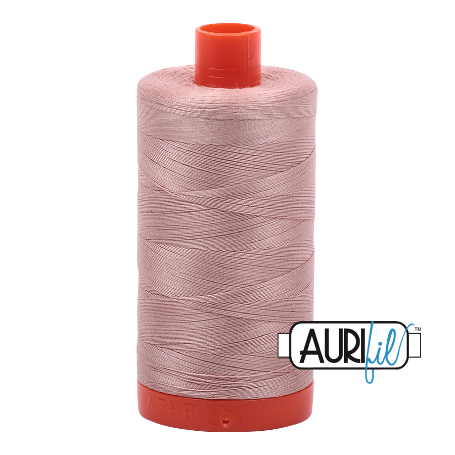 Aurifil 50wt Cotton Thread - 2375 Antique Blush 1300m