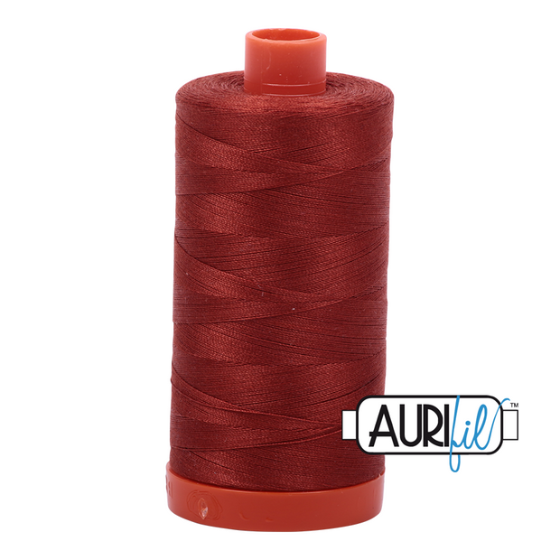 Aurifil 50wt Cotton Thread - 2385 Terracotta 1300m