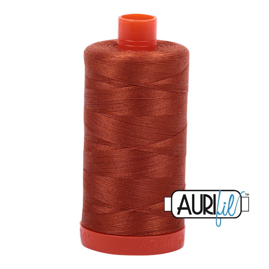 Aurifil 50wt Cotton Thread - 2390 Cinnamon Toast 1300m