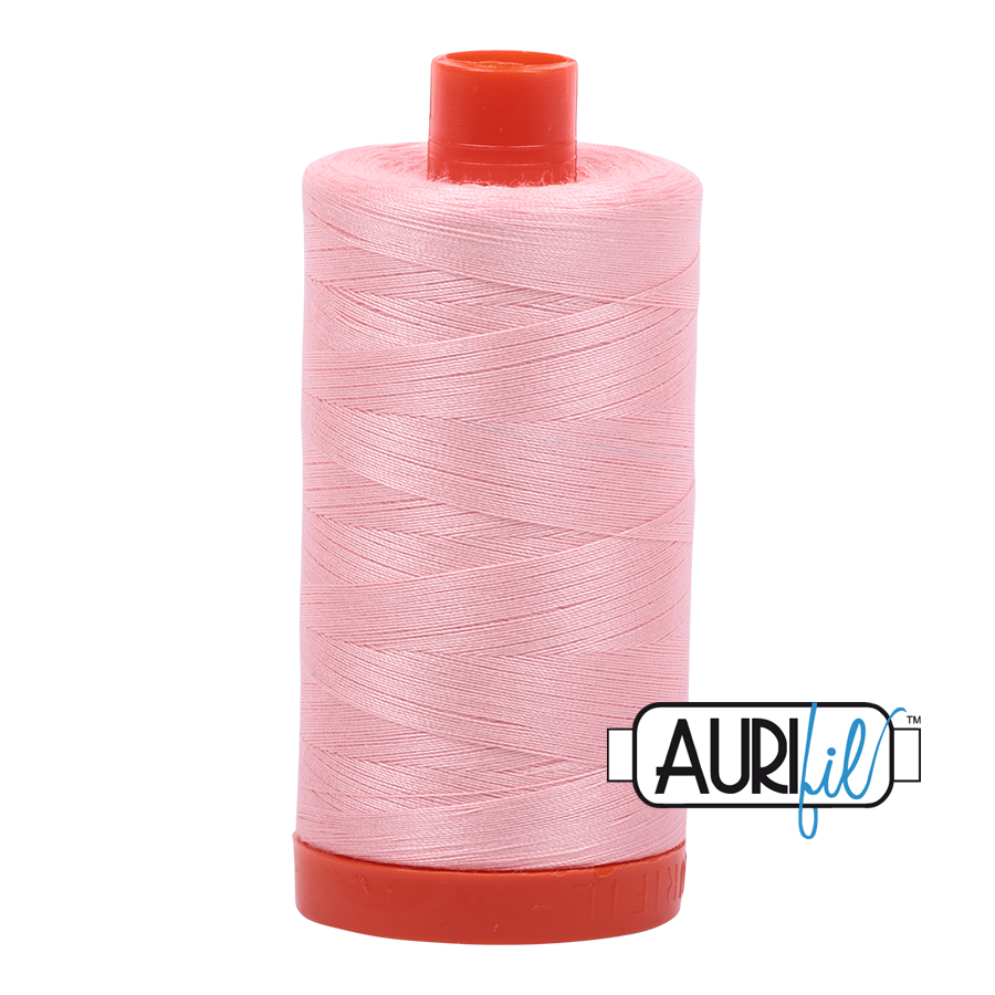 Aurifil 50wt Cotton Thread - 2415 Blush 1300m