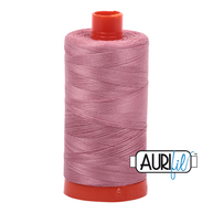 Aurifil 50wt Cotton Thread - 2445 Victorian Rose 1300m