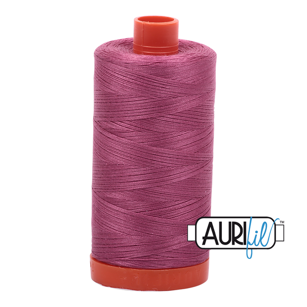 Aurifil 50wt Cotton Thread - 2450 Rose 1300m