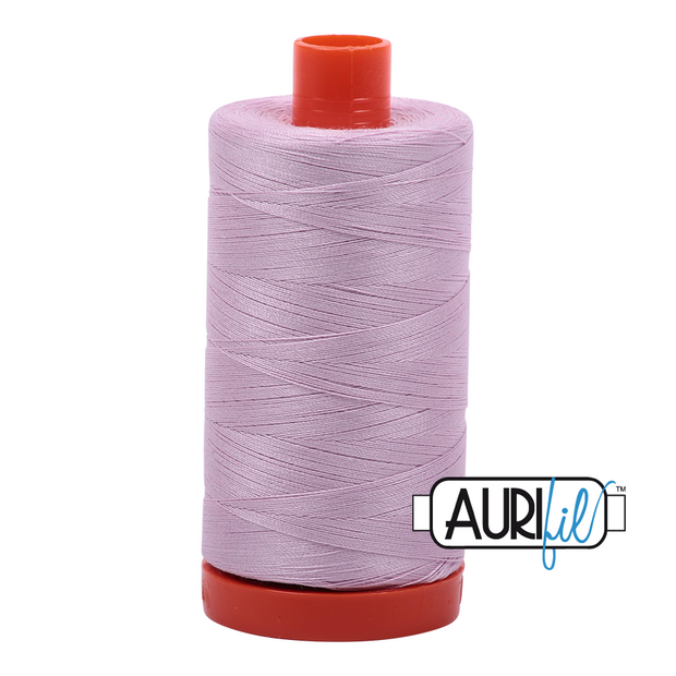 Aurifil 50wt Cotton Thread - 2510 Light Lilac 1300m