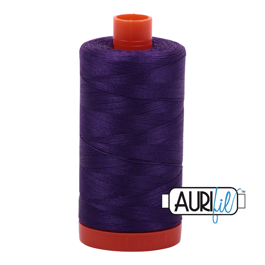 Aurifil 50wt Cotton Thread - 2545 Medium Purple 1300m