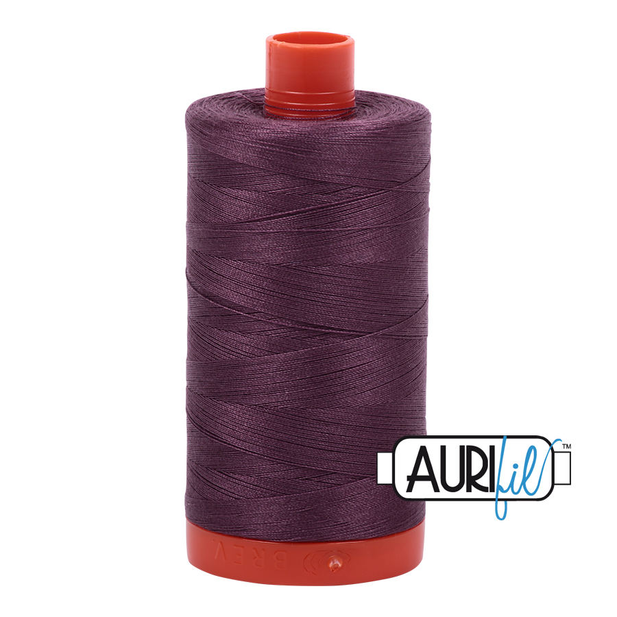 Aurifil 50wt Cotton Thread - 2568 Mulberry 1300m