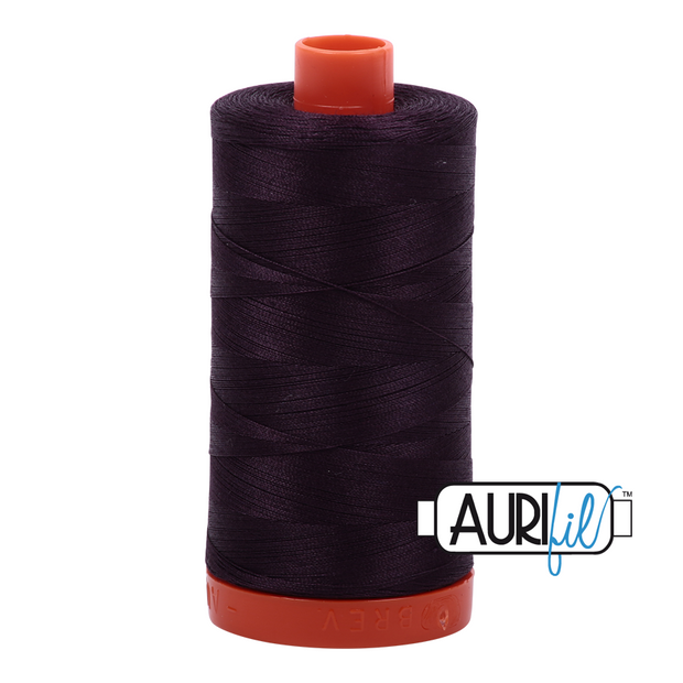 Aurifil 50wt Cotton Thread - 2570 Aubergine 1300m