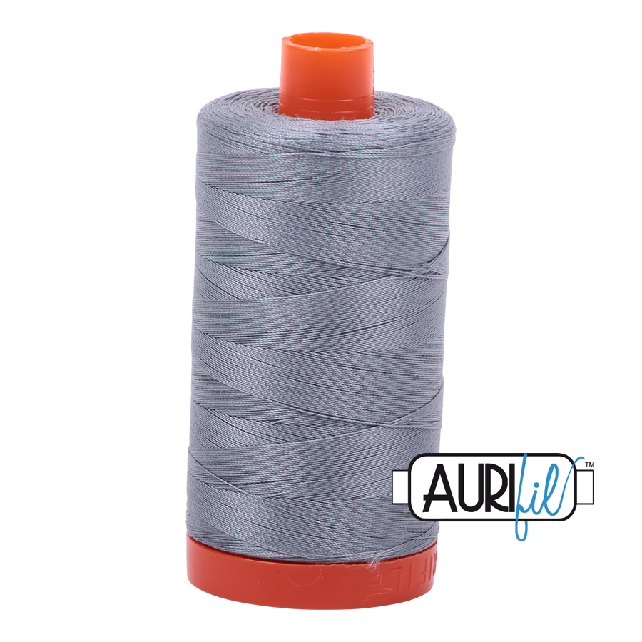 Aurifil 50wt Cotton Thread - 2610 Light Blue Grey 1300m