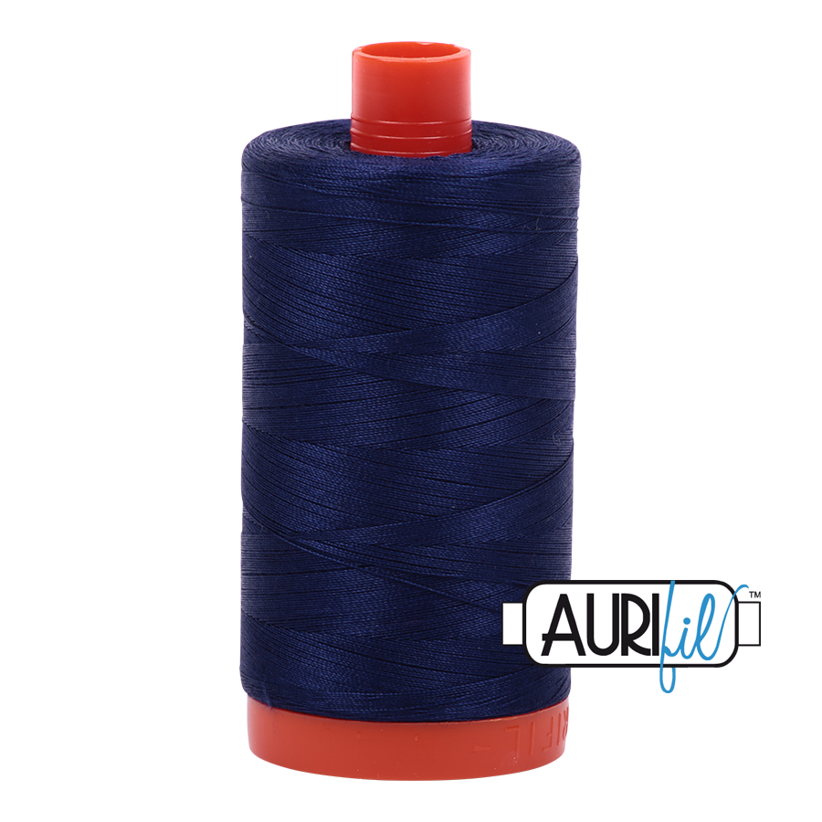 Aurifil 50wt Cotton Thread - 2745 Midnight 1300m