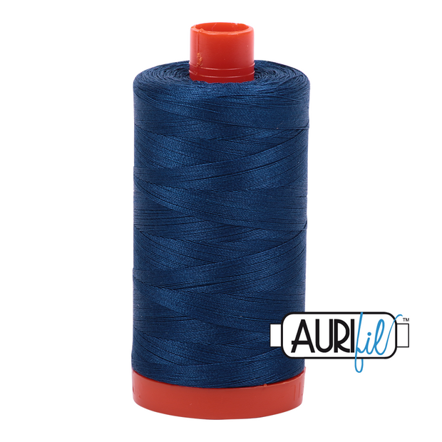 Aurifil 50wt Cotton Thread - 2783 Medium Delft Blue 1300m