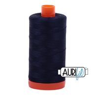 Aurifil 50wt Cotton Thread - 2785 Very Dark Navy 1300m