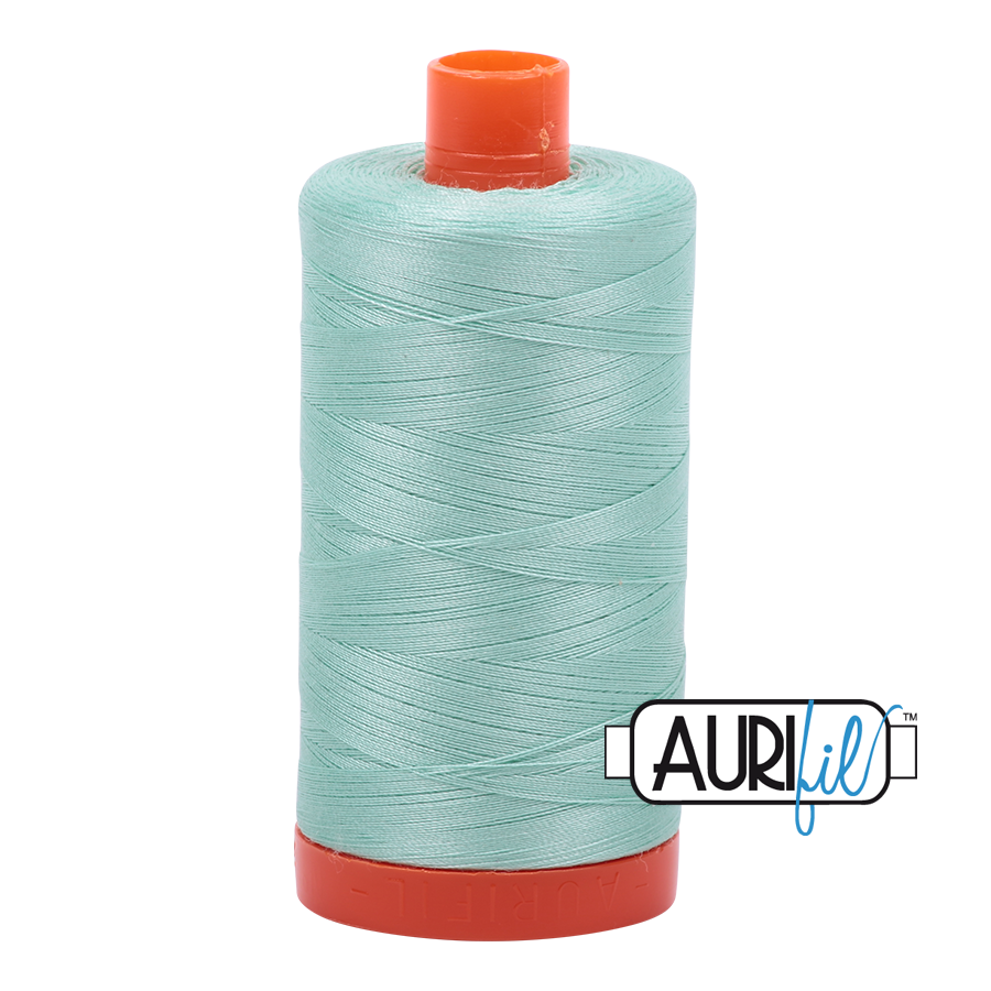 Aurifil 50wt Cotton Thread - 2830 Mint 1300m