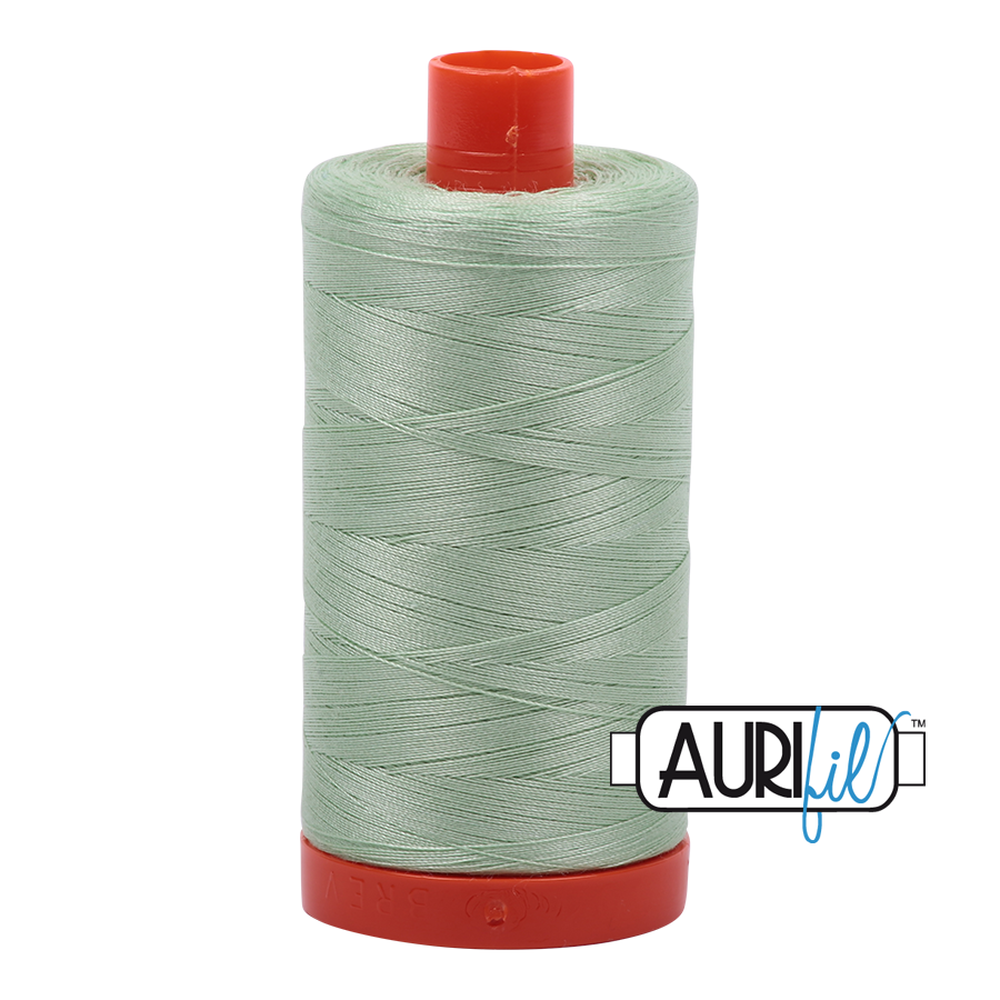 Aurifil 50wt Cotton Thread - 2880 Pale Green 1300m