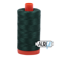 Aurifil 50wt Cotton Thread - 2885 Medium Spruce 1300m