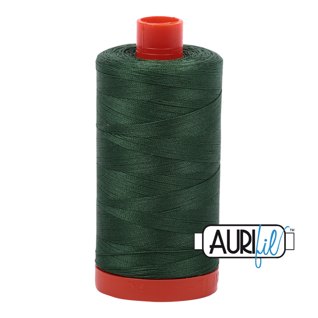 Aurifil 50wt Cotton Thread - 2892 Pine 1300m