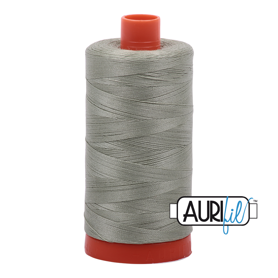 Aurifil 50wt Cotton Thread - 2902 Light Laurel Green 1300m