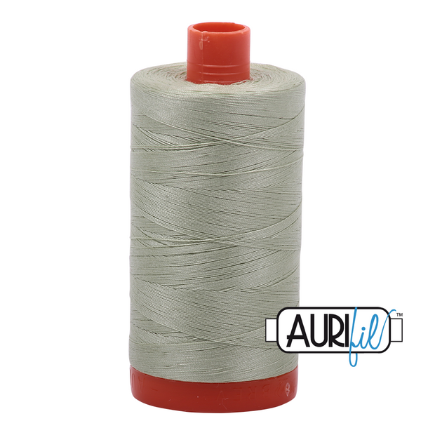 Aurifil 50wt Cotton Thread - 2908 Spearmint 1300m