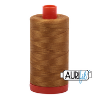 Aurifil 50wt Cotton Thread - 2975 Brass 1300m