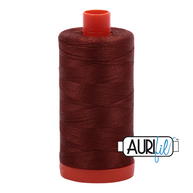 Aurifil 50wt Cotton Thread - 4012 Copper Brown 1300m