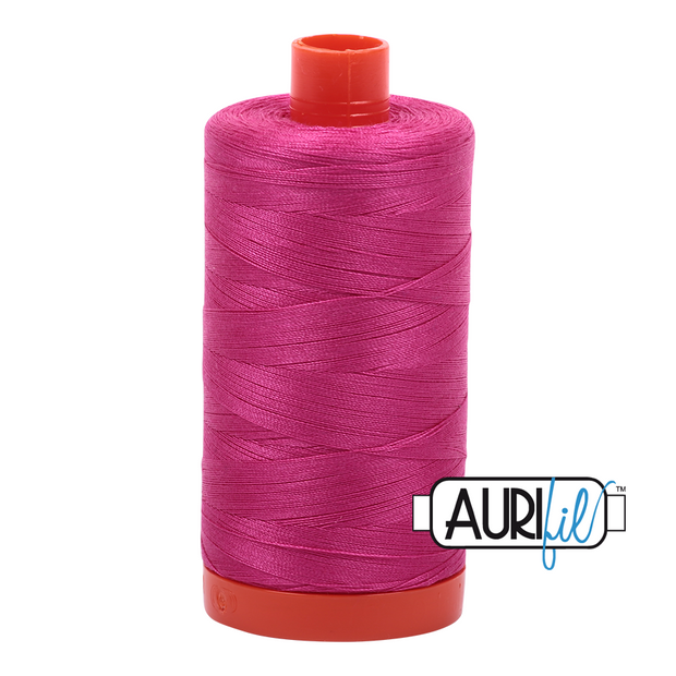 Aurifil 50wt Cotton Thread - 4020 Fuchsia 1300m