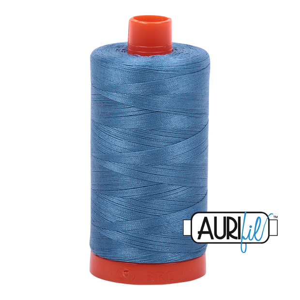 Aurifil 50wt Cotton Thread - 4140 Wedgewood 1300m
