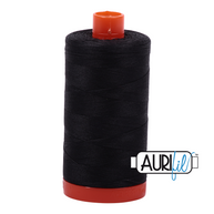 Aurifil 50wt Cotton Thread - 4241 Very Dark Grey 1300m