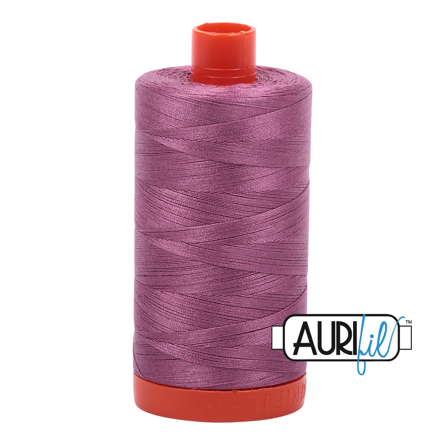 Aurifil 50wt Cotton Thread - 5003 Wine 1300m