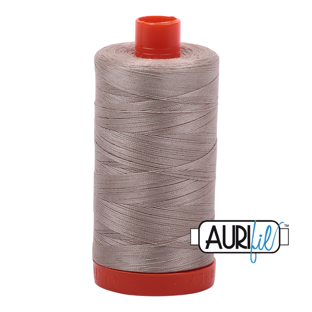 Aurifil 50wt Cotton Thread - 5011 Rope Beige 1300m