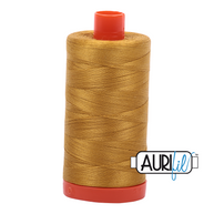 Aurifil 50wt Cotton Thread - 5022 Mustard 1300m