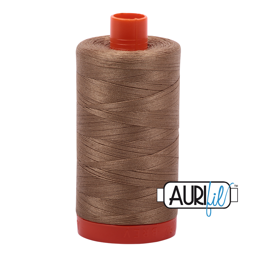 Aurifil 50wt Cotton Thread - 6010 Toast 1300m