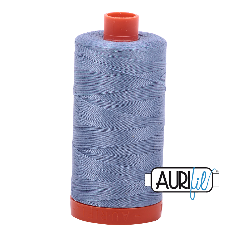 Aurifil 50wt Cotton Thread - 6720 Slate 1300m