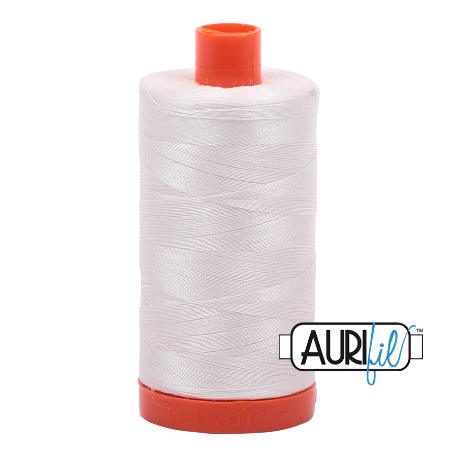 Aurifil 50wt Cotton Thread - 6722 Sea Biscuit 1300m