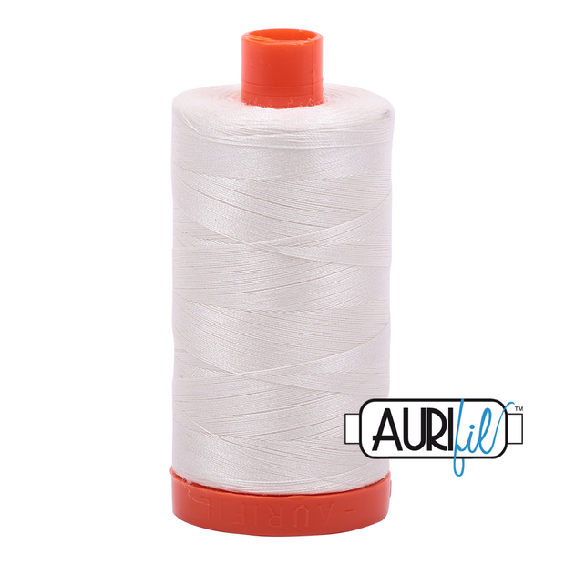 Aurifil 50wt Cotton Thread - 6722 Sea Biscuit 1300m